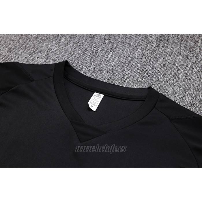 Chandal del Juventus Manga Corta 2023-2024 Negro - Pantalon Corto